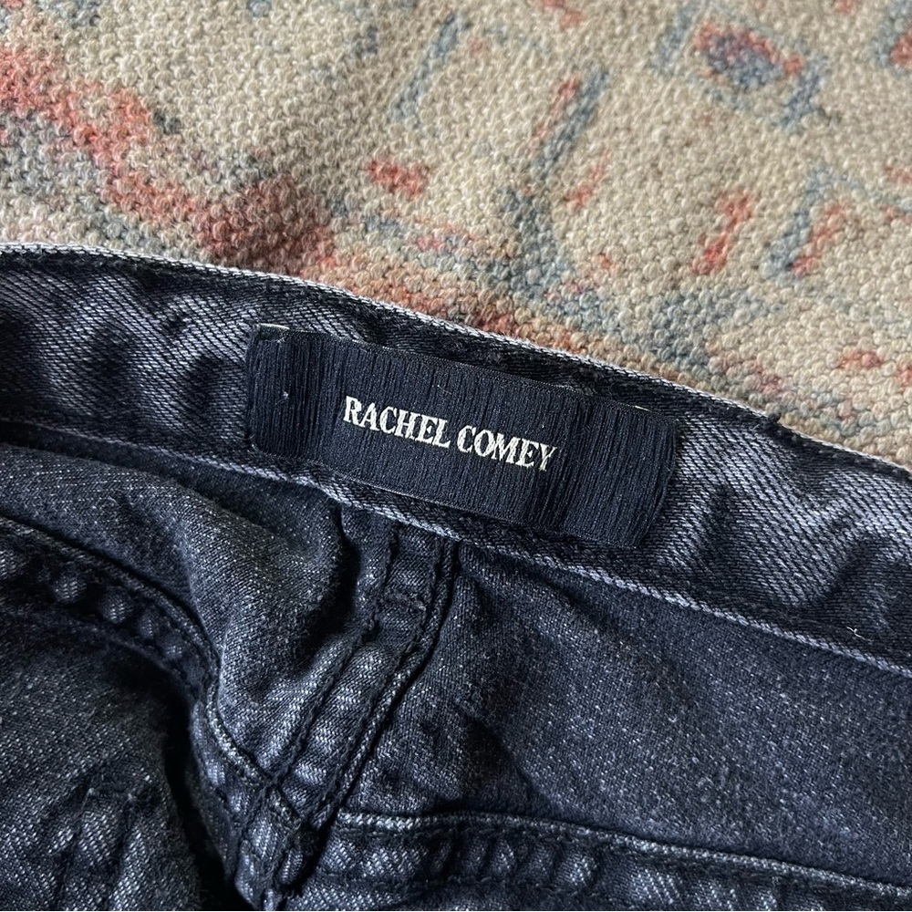 Rachel Comey Black Washed Straight Leg Jeans - Picture 6 of 10